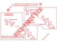 AANDRIJFAS (DETAIL) voor Kymco MXU 700I EX EPS IRS 4T T3B